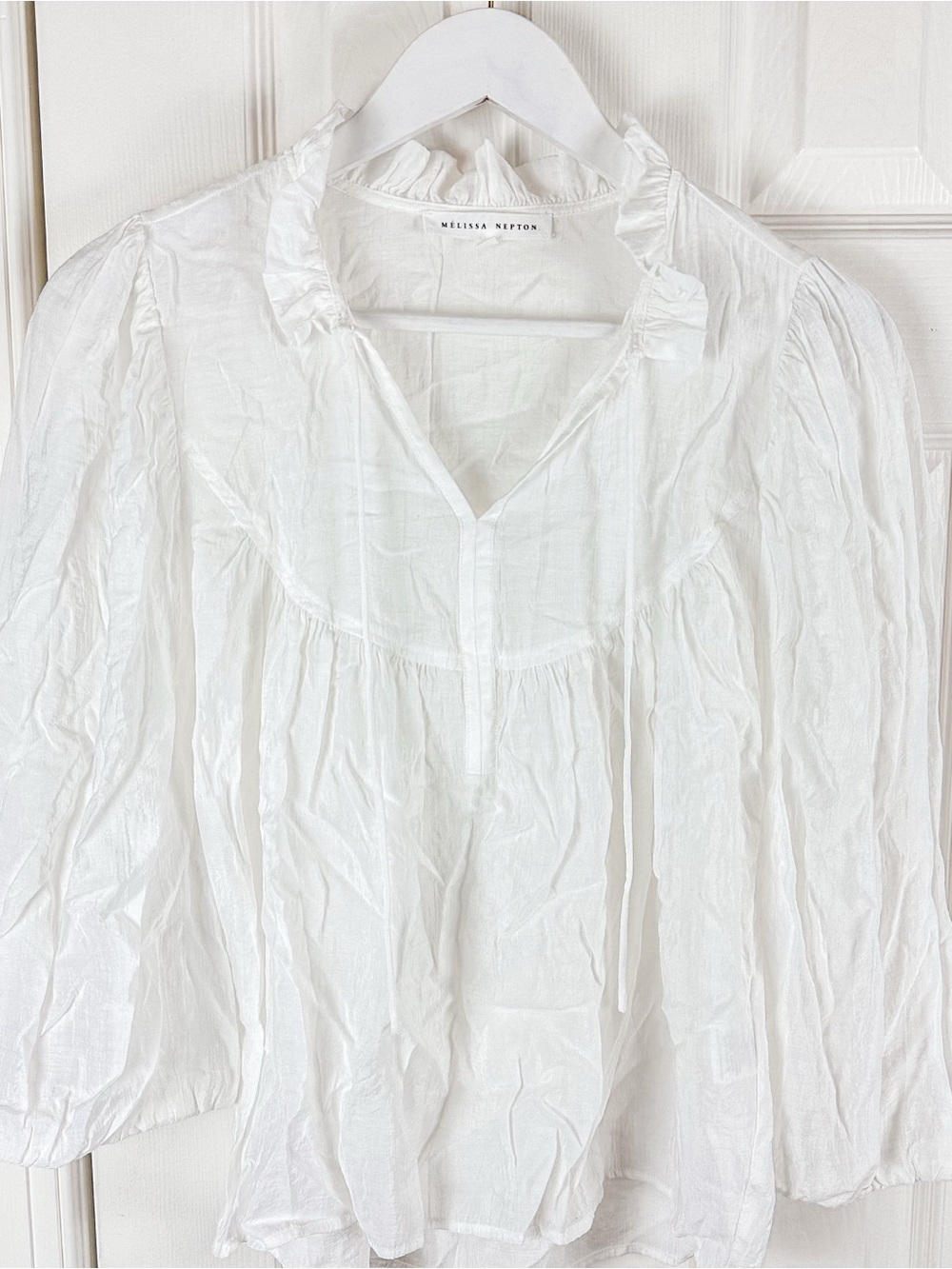 Melissa Nepton Ruffled Blouse - Picture 2 of 7